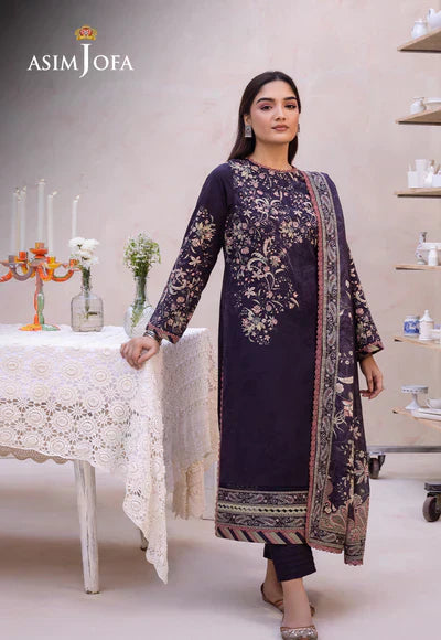 Asim Jofa | Prints Essentials | AJUB-08 - House Of Anaya