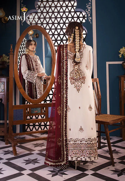 Asim Jofa | Fasana e Ishq Eid Luxury Lawn | AJFI-13 - House Of Anaya
