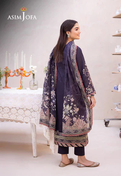 Asim Jofa | Prints Essentials | AJUB-08 - House Of Anaya