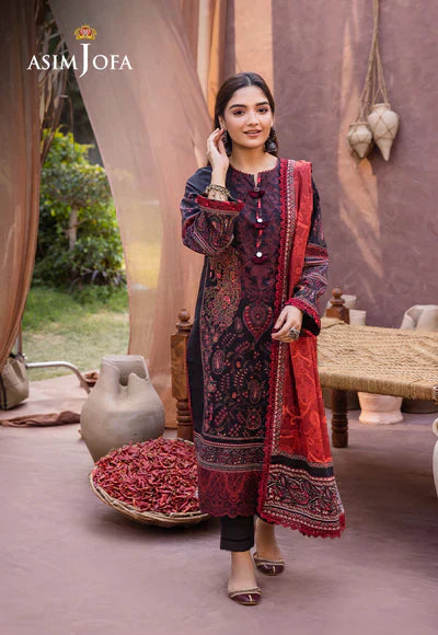 Asim Jofa | Prints Essentials | AJUB-12 - House Of Anaya