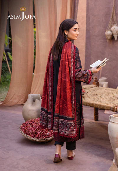 Asim Jofa | Prints Essentials | AJUB-12 - House Of Anaya