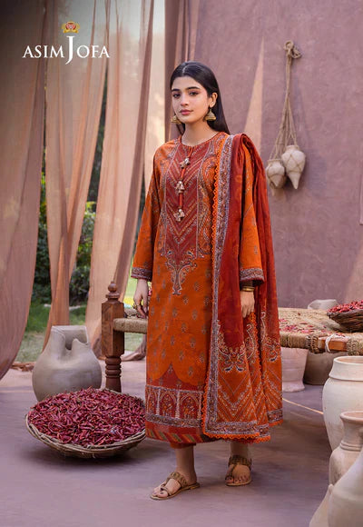 Asim Jofa | Prints Essentials | AJUB-07 - House Of Anaya