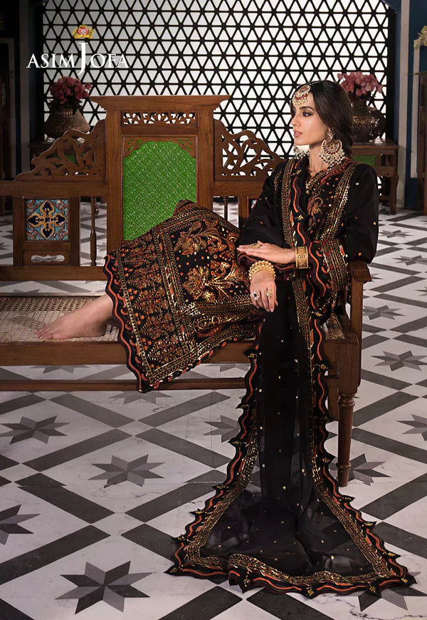 Asim Jofa | Fasana e Ishq Eid Luxury Lawn | AJFI-05 - House Of Anaya