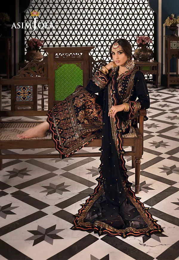 Asim Jofa | Fasana e Ishq Eid Luxury Lawn | AJFI-05 - House Of Anaya