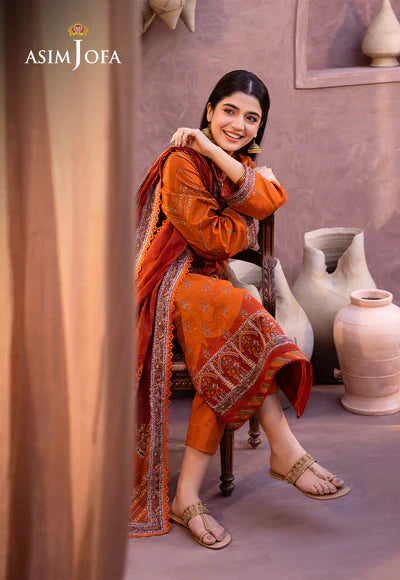 Asim Jofa | Prints Essentials | AJUB-07 - House Of Anaya