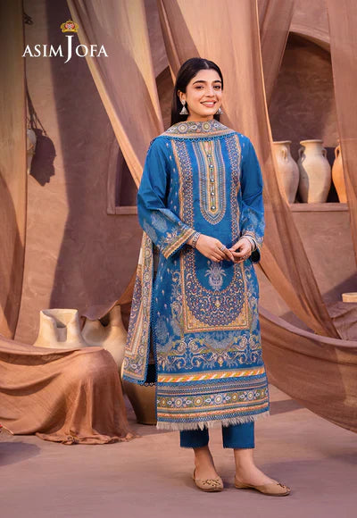 Asim Jofa | Prints Essentials | AJUB-16 - House Of Anaya