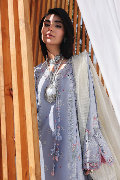 Qalamkar | Sahil Luxury Lawn 26 | SA-08 ZAYNA