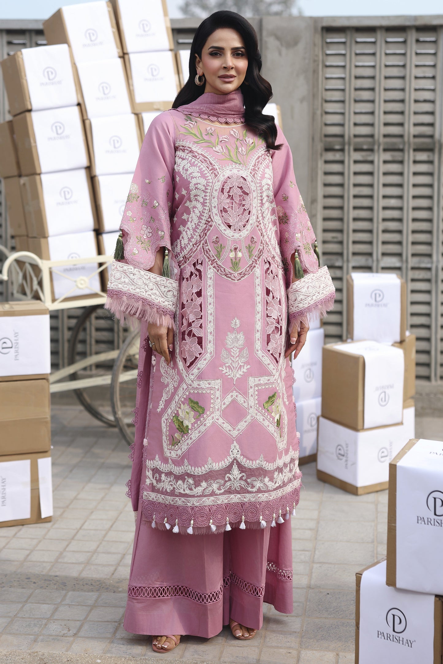 Parishay | Monaco Luxury Lawn 2026 | MN-02 | 3 PC LAWN