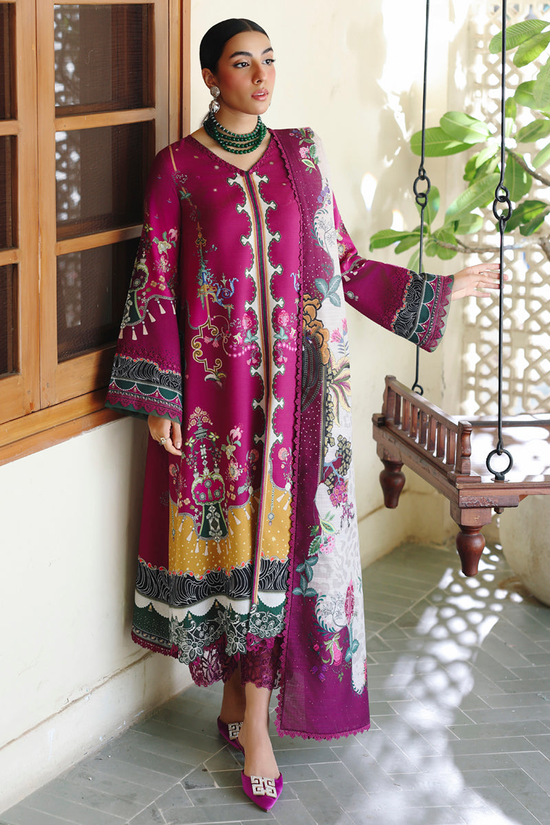 Qalamkar | QPrints Winter 25 | QW-04 (B) LACEY