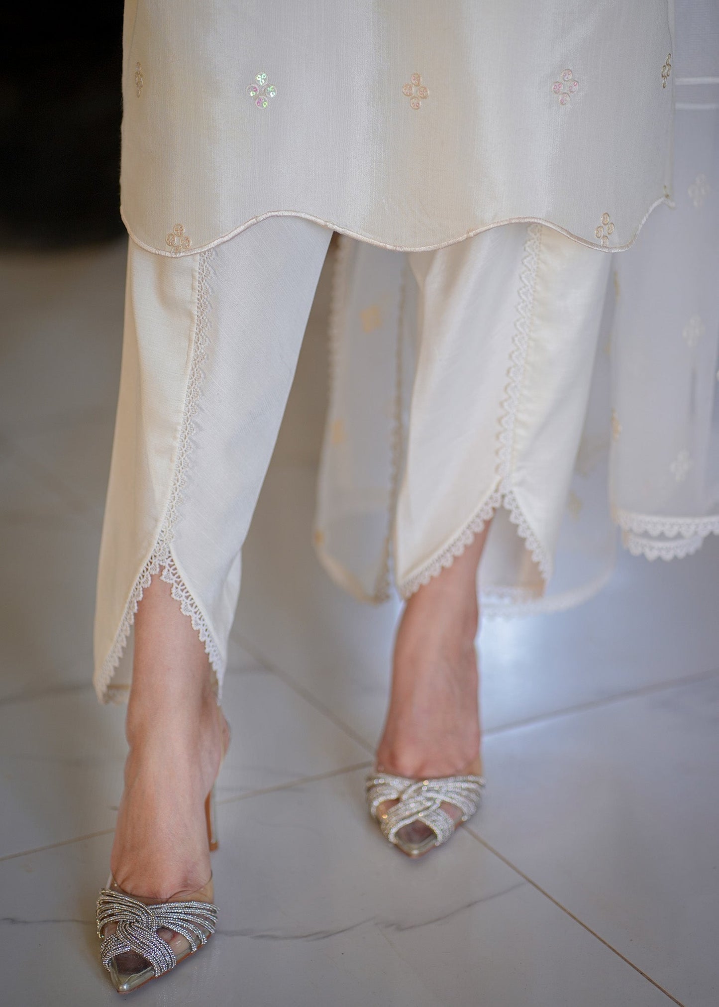 Fozia Khalid | Silk Spire | BLISS - House Of Anaya