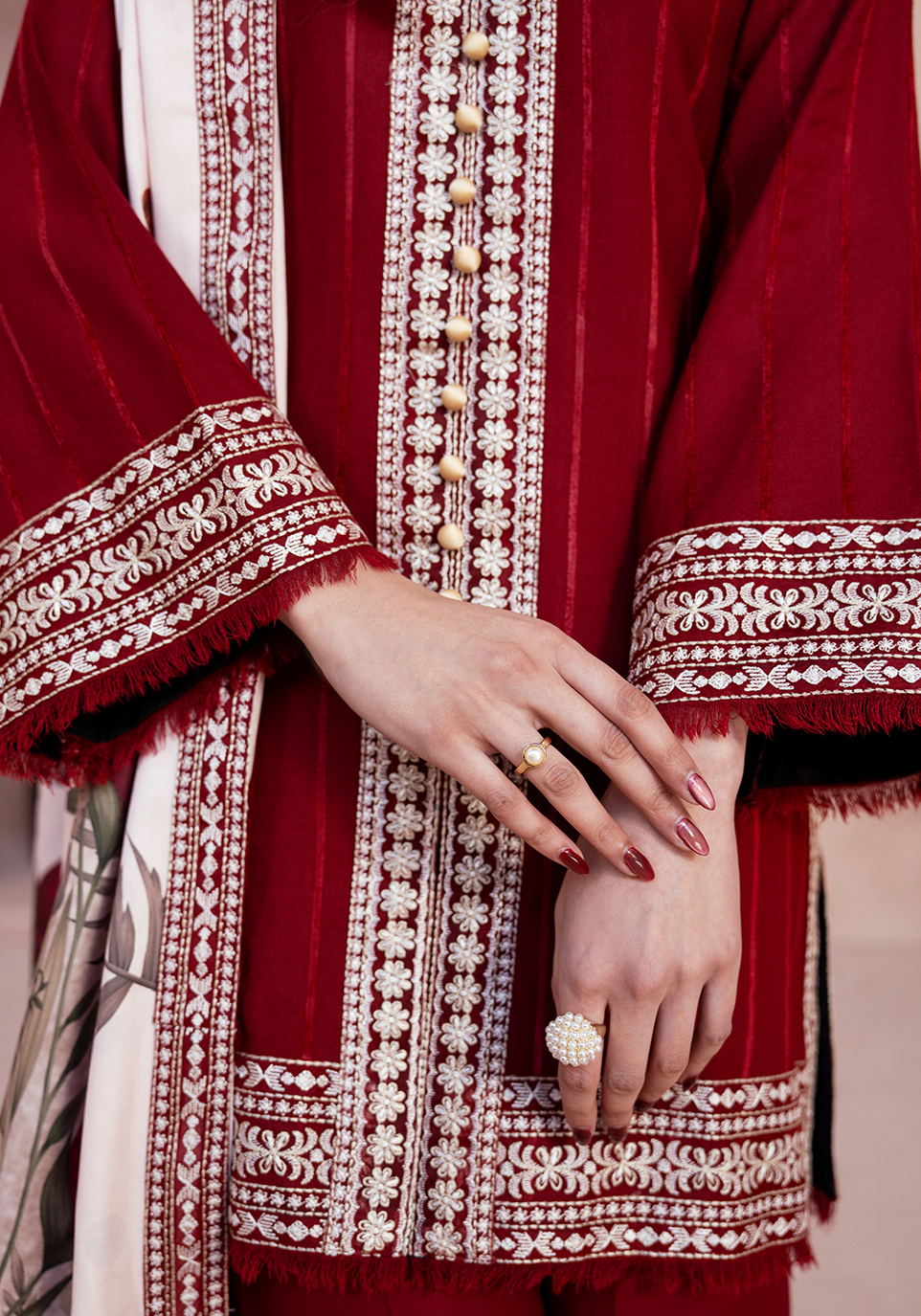 Zarqash | The Winter Luxe Pret | RED WHISPER