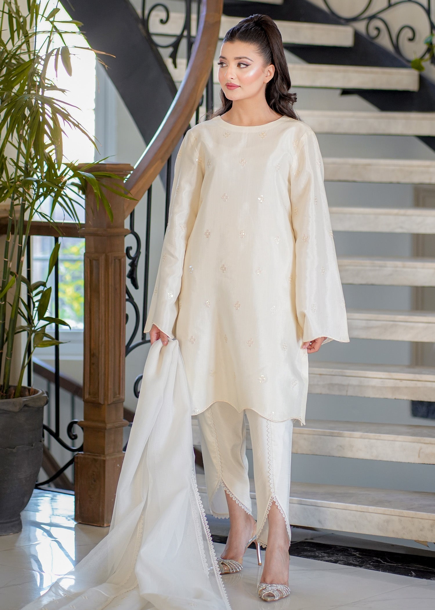 Fozia Khalid | Silk Spire | BLISS - House Of Anaya