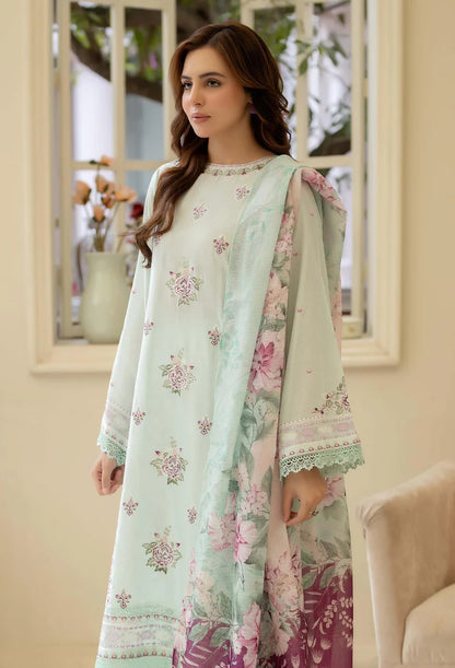 Adans Libas | Stitched Embroidered Lawn 3pc| LAWN 1215