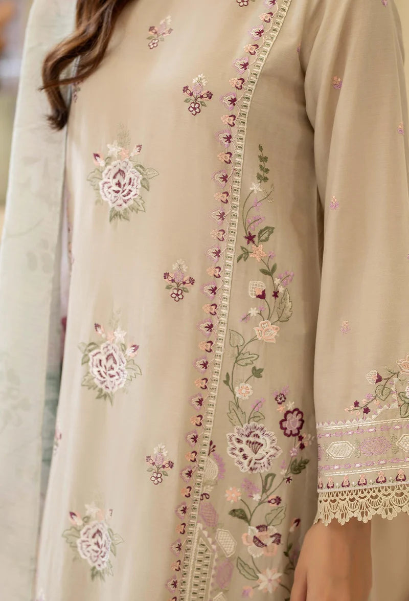 Adans Libas | Stitched Embroidered Lawn 3pc| LAWN 1216