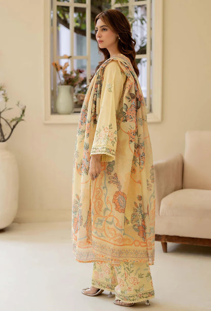 Adans Libas | Stitched Embroidered Lawn 3pc|LAWN 1212