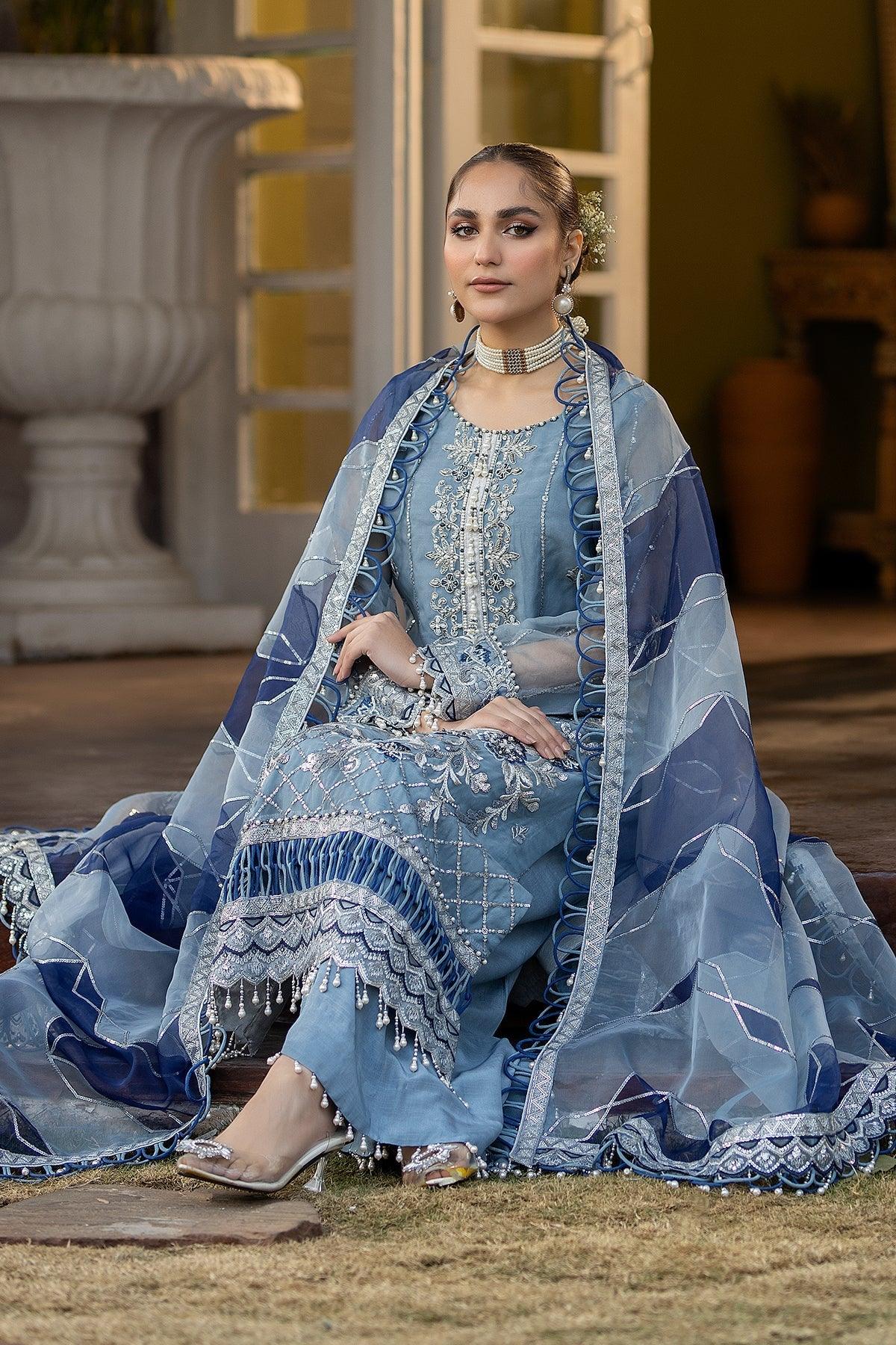 Raeesa Premium | Dehleez Formals | DL-1028 Khayali