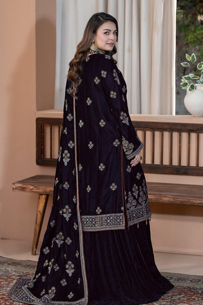 Raeesa Premium | Bareeza Velvet | VL-102