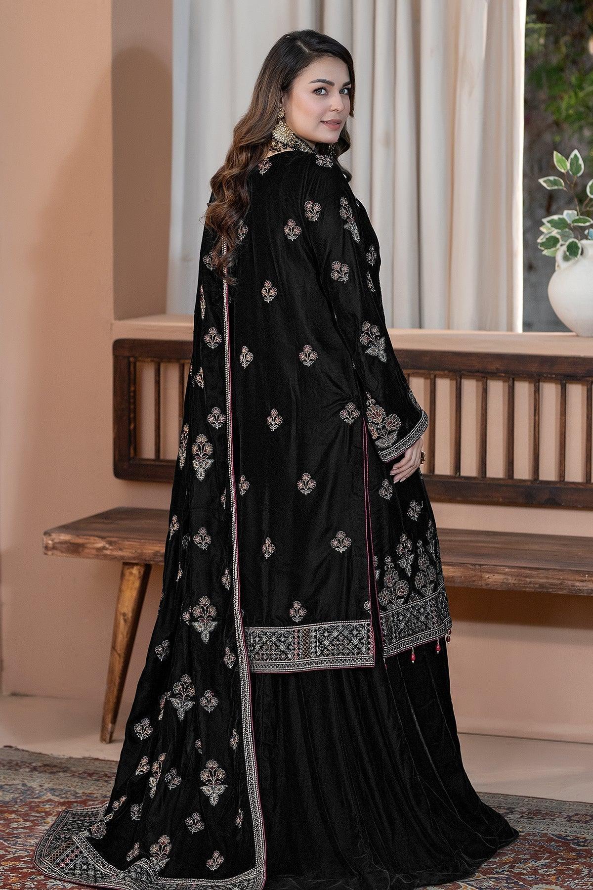 Raeesa Premium | Bareeza Velvet | VL-102