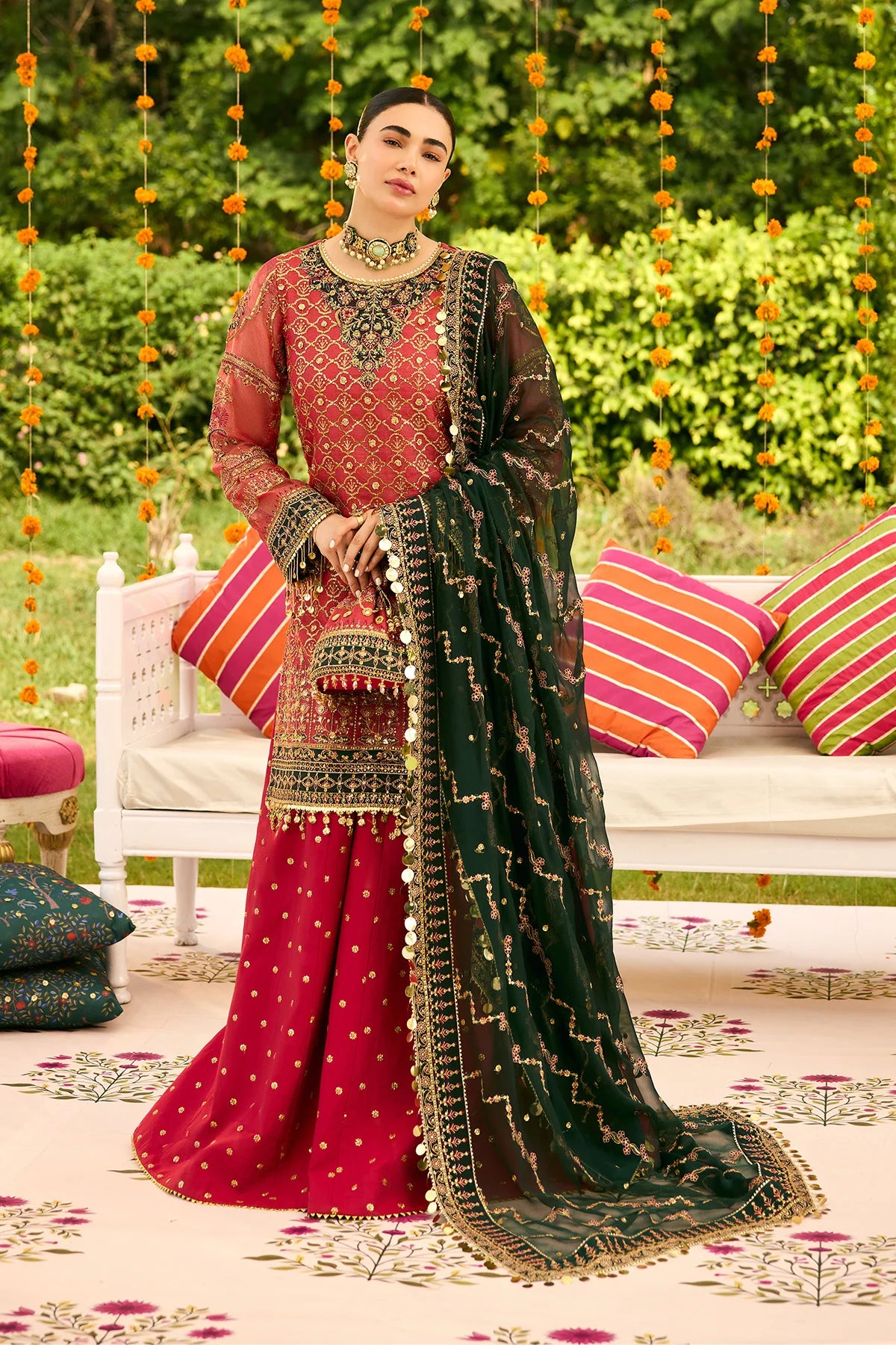 Alizeh | Shehnai The Festive Edit | AF-ZN-2216-Ghoomar