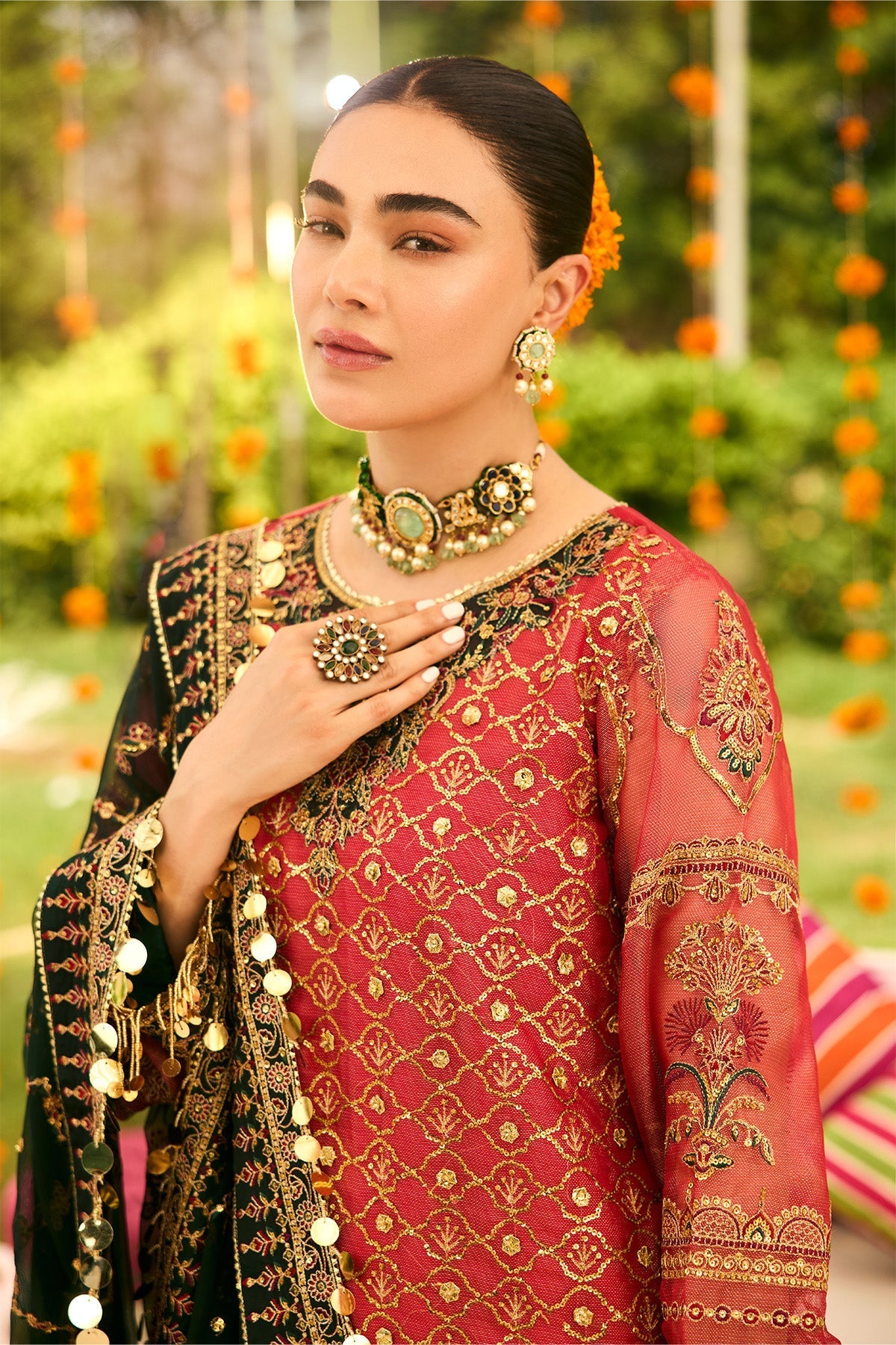 Alizeh | Shehnai The Festive Edit | AF-ZN-2216-Ghoomar