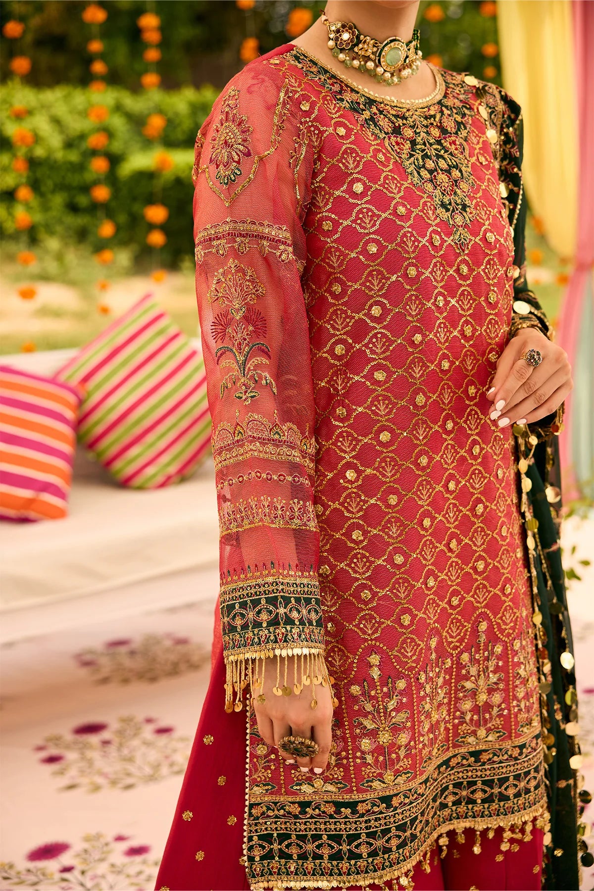 Alizeh | Shehnai The Festive Edit | AF-ZN-2216-Ghoomar