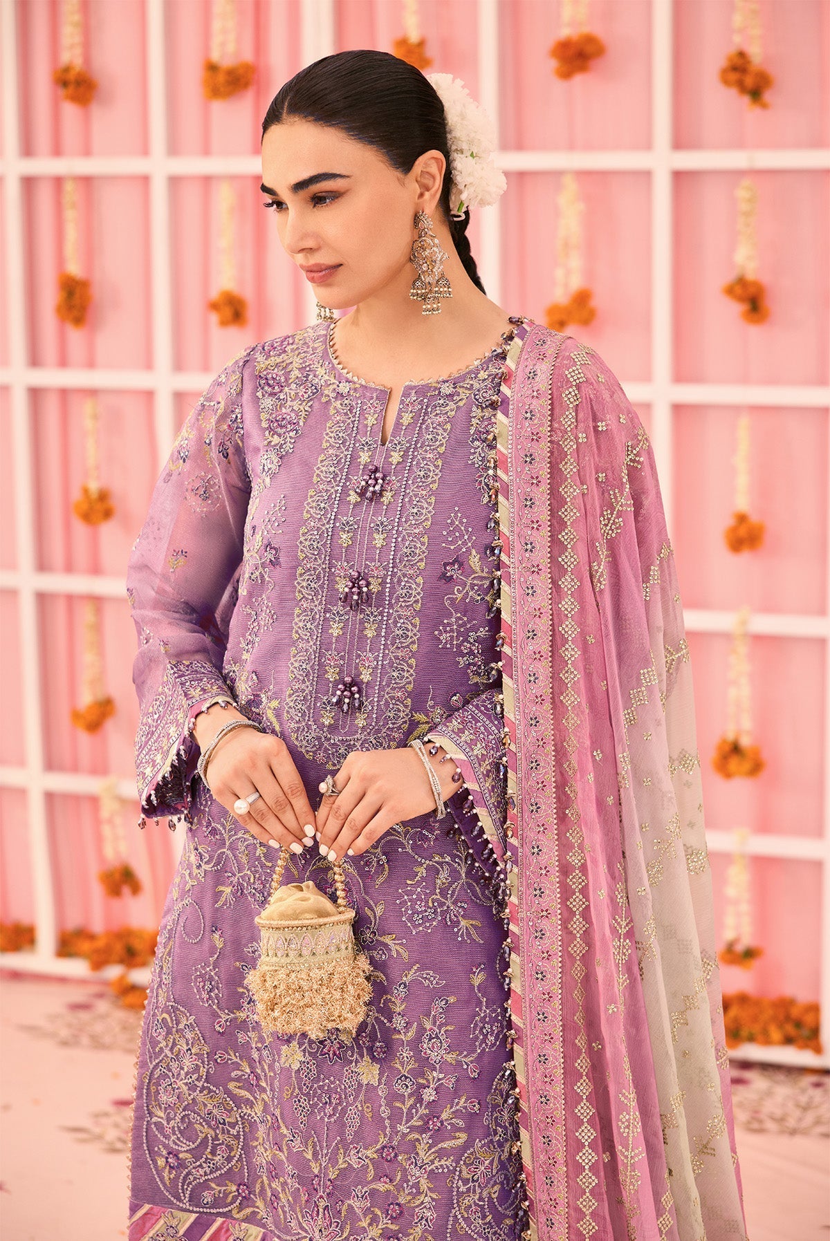 Alizeh | Shehnai The Festive Edit | AF-ZN-2220-Zari