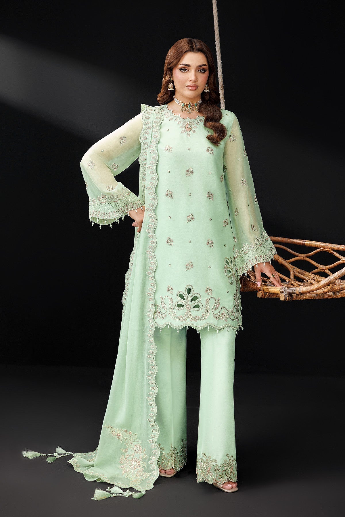 Alizeh | Dua Formals 26 | AF-DUA-3038-Opaline