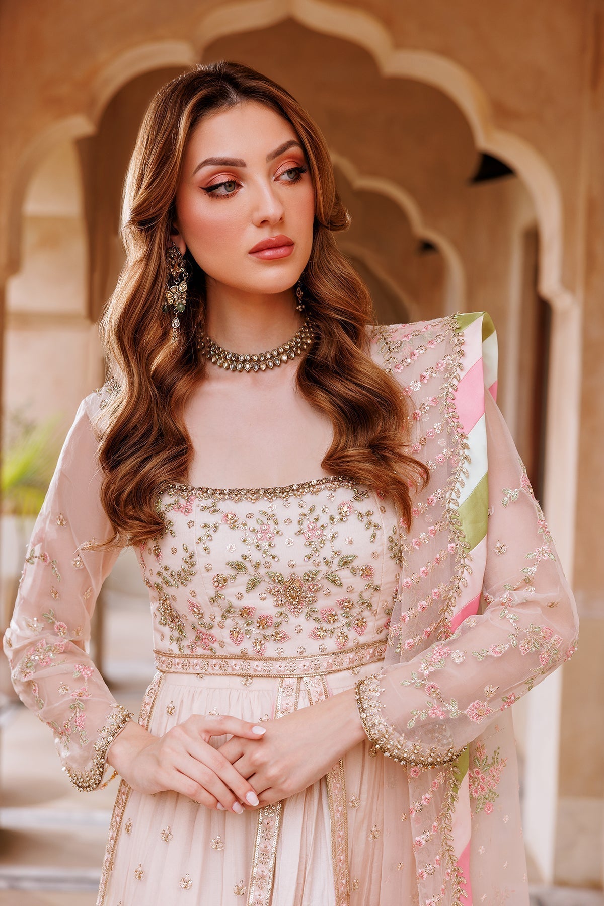 Mina Kashif | Shahbano Luxury Pret 24 | Jazmin - House Of Anaya