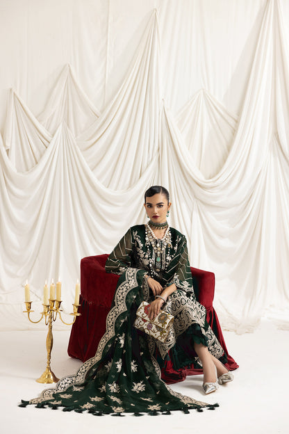 Alizeh | Formals Collection | Clara B (GREEN) - House Of Anaya
