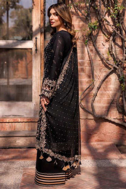 Farasha | Summer Weaves Embroidered lawn'26 | Raven Aura