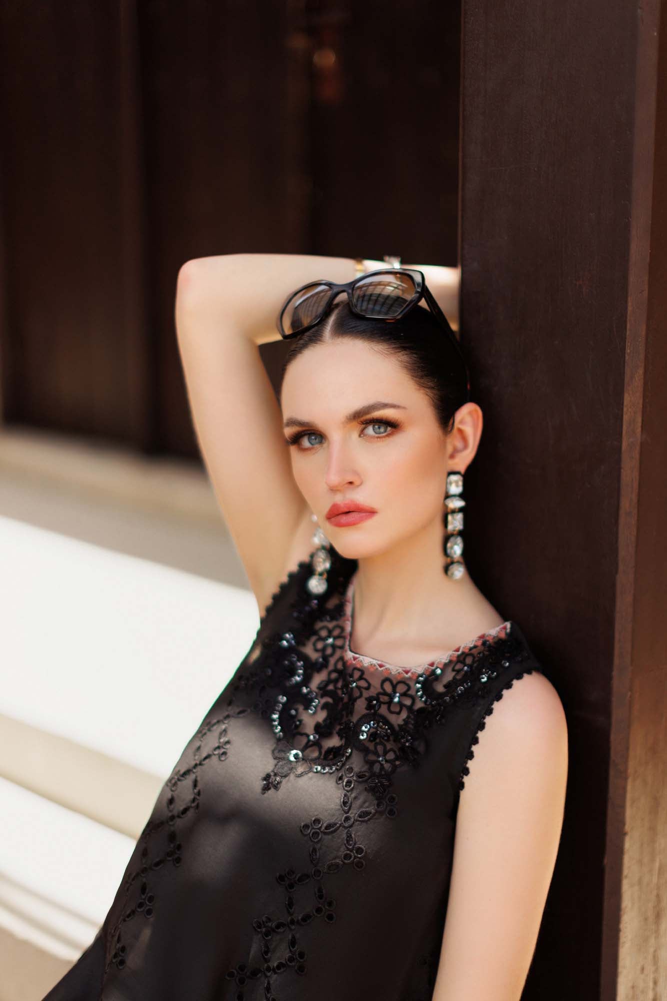 Noor By Saadia Asad | Eid Handwork Laserkari Lawn 24 | D6 - House Of Anaya