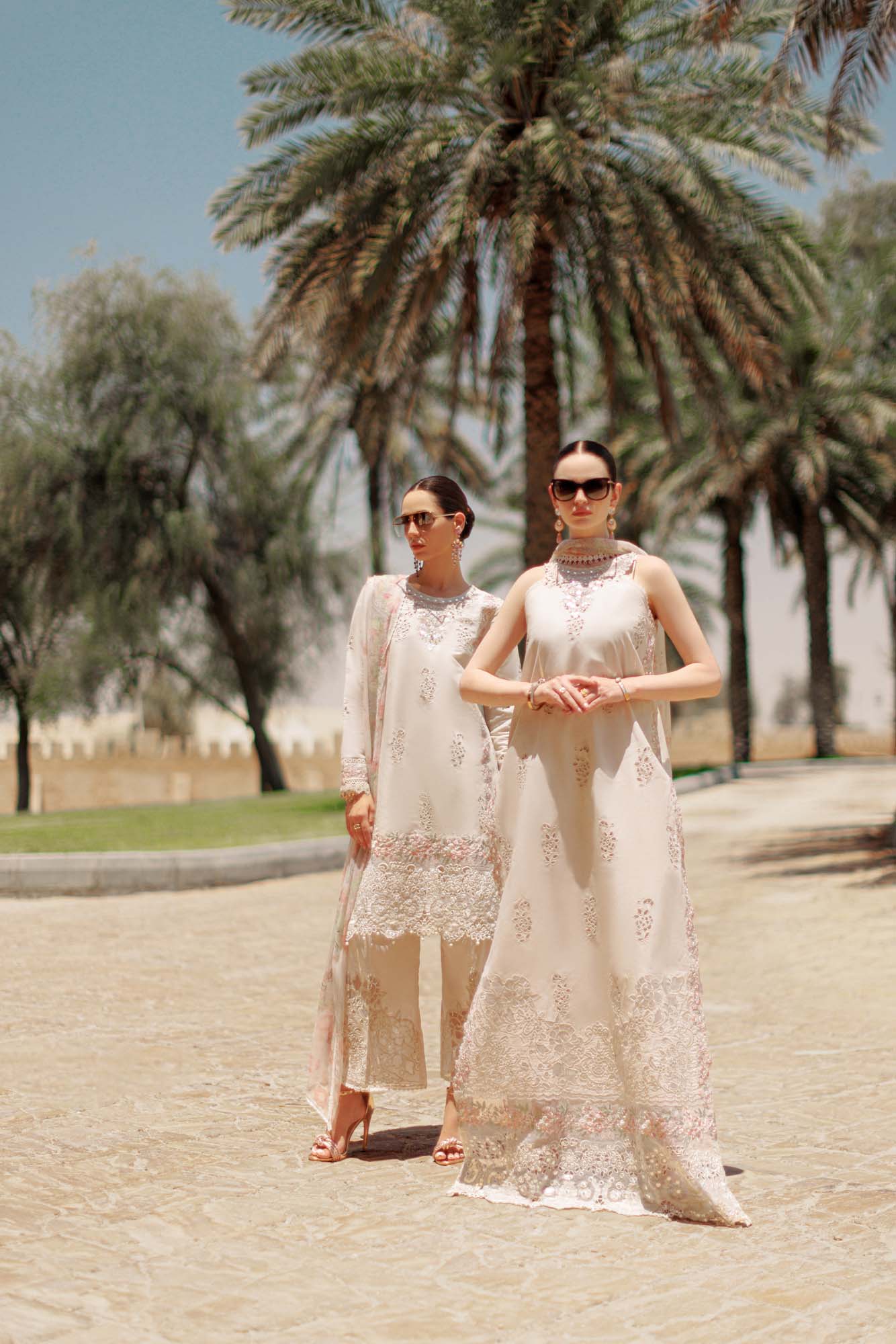 Noor By Saadia Asad | Eid Handwork Laserkari Lawn 24 | D2 - House Of Anaya
