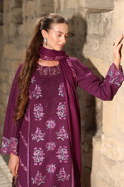 Rangrasiya | Carnation Luxury Shawl Edit | Affogato