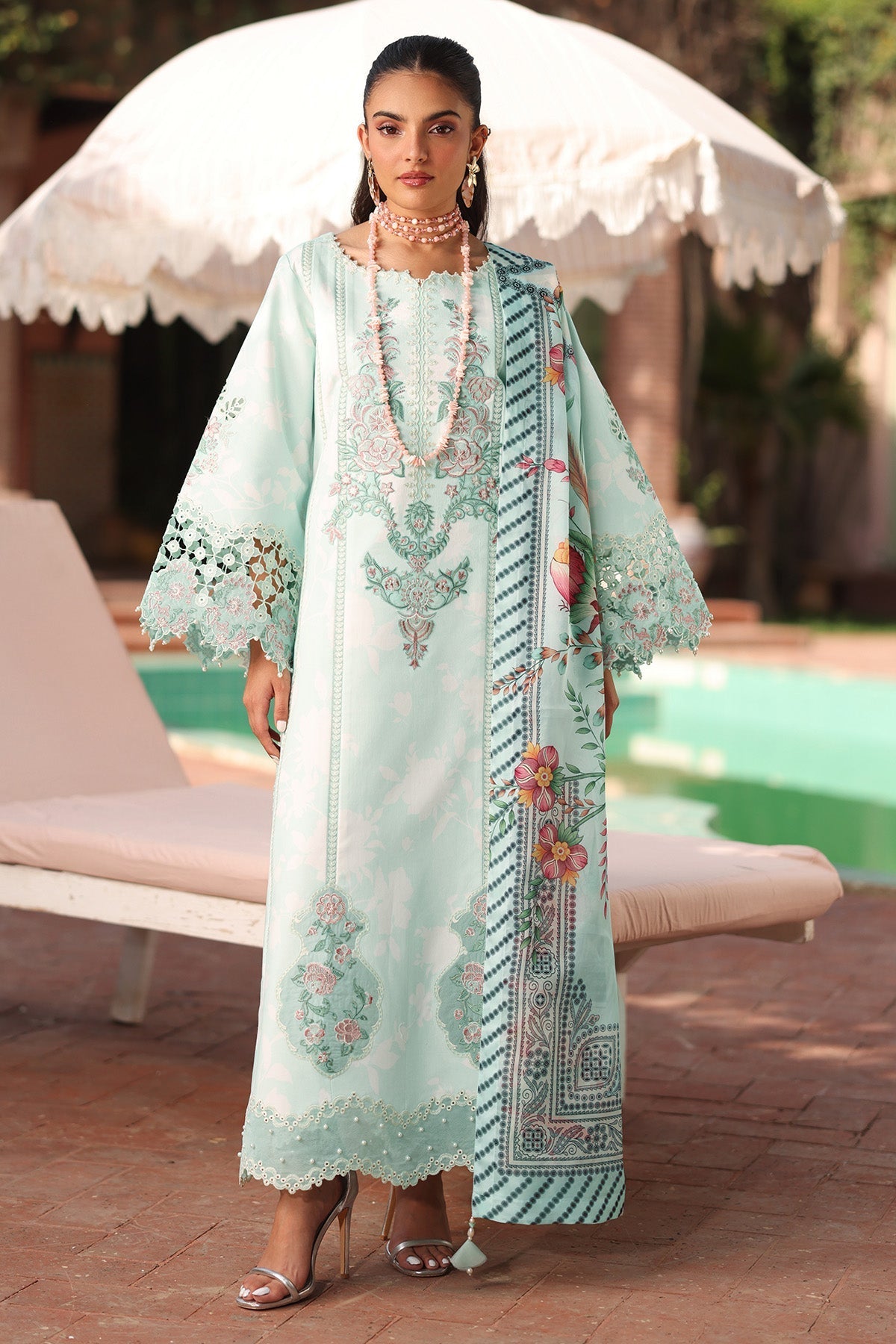 Alizeh | Embroidered Printed Festive Edit 25 |AF-EPL-7031-MIREGA