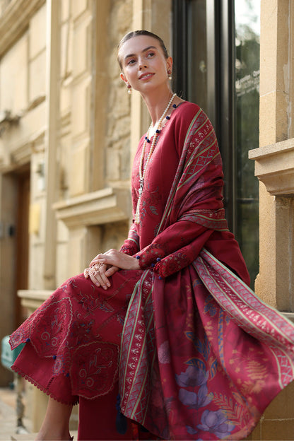 Rangrasiya | Carnation Luxury Shawl Edit | Mocha