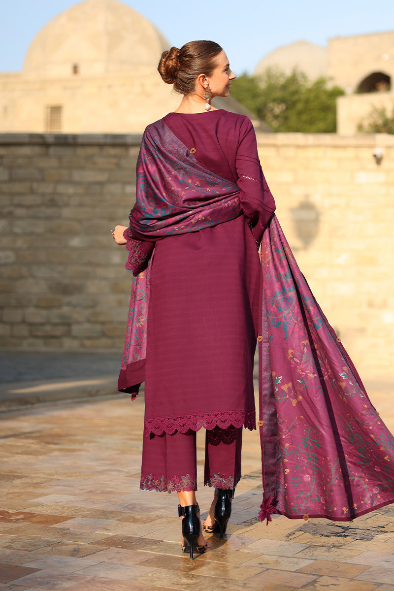 Rangrasiya | Carnation Luxury Shawl Edit | Espresso