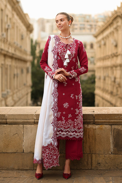 Rangrasiya | Carnation Luxury Shawl Edit | Rose