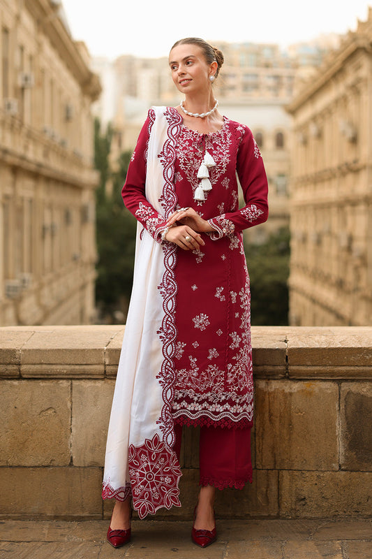 Rangrasiya | Carnation Luxury Shawl Edit | Rose