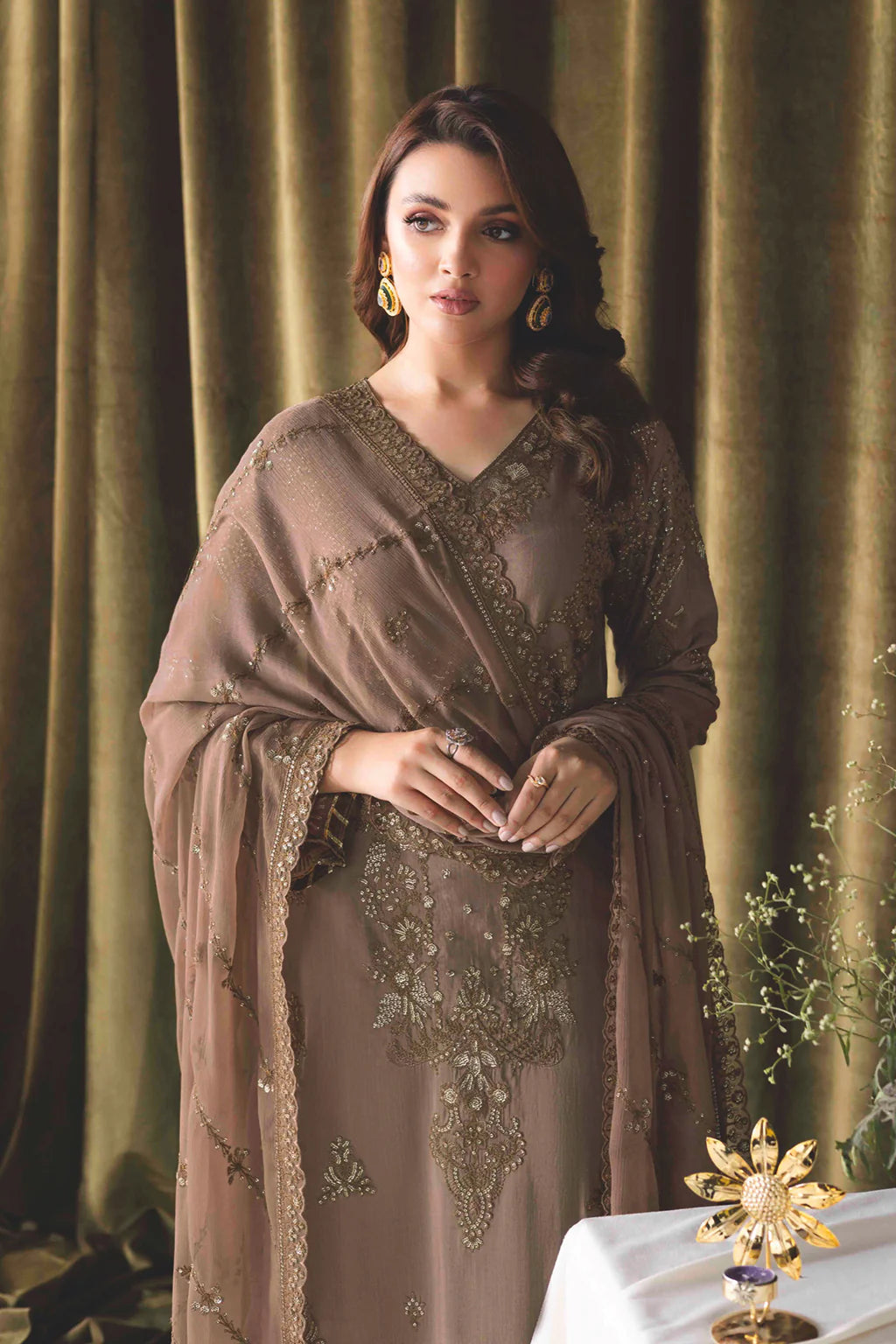 RAMSHA | Aangan Luxury Rawsilk Vol 01. | AA-110