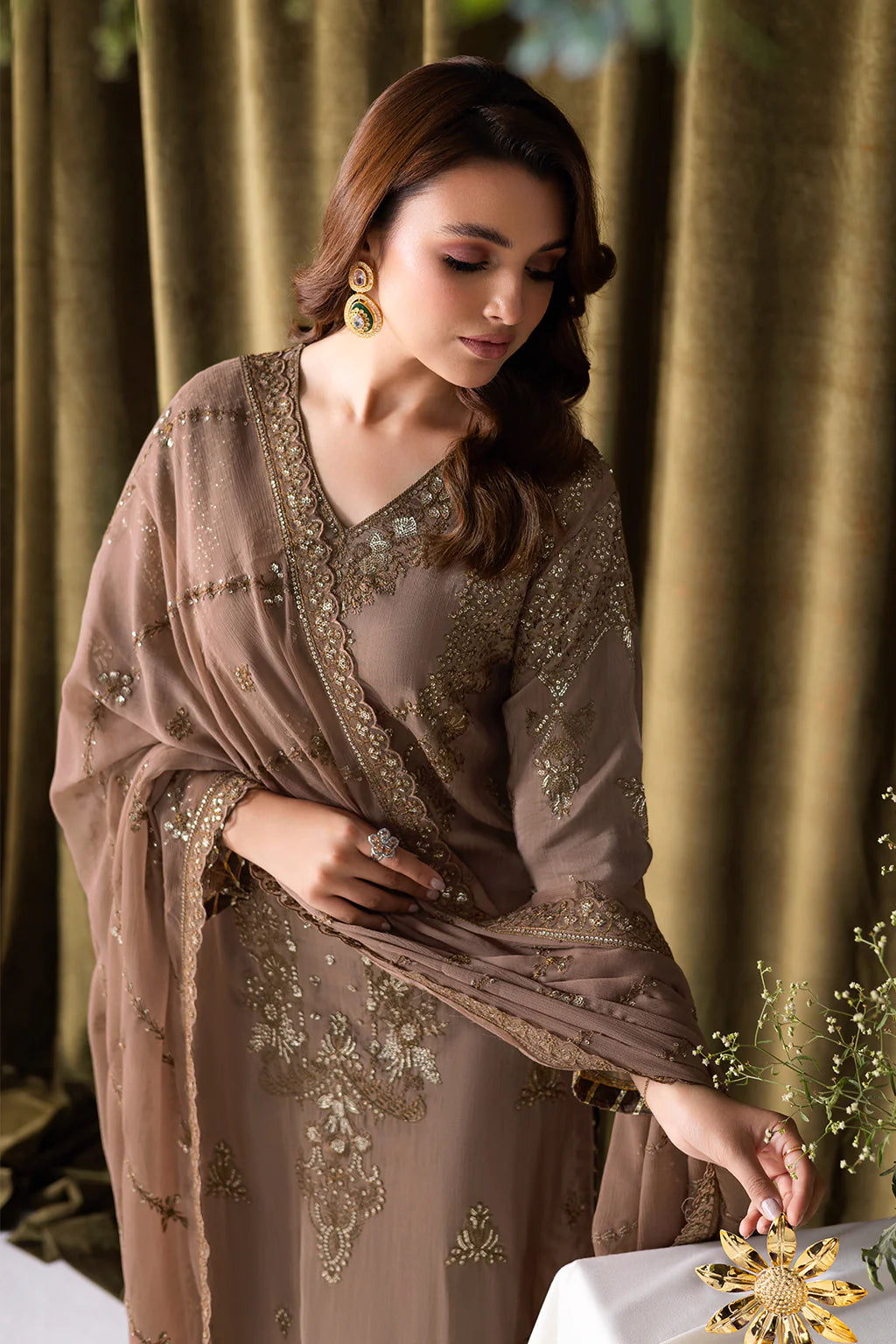 RAMSHA | Aangan Luxury Rawsilk Vol 01. | AA-110