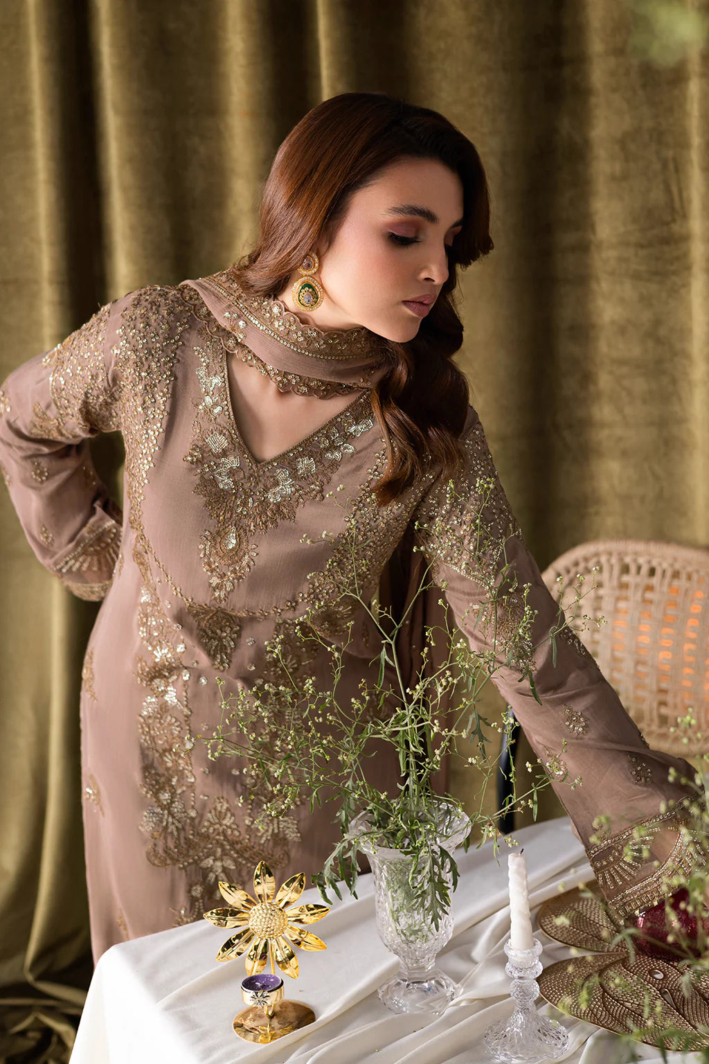 RAMSHA | Aangan Luxury Rawsilk Vol 01. | AA-110