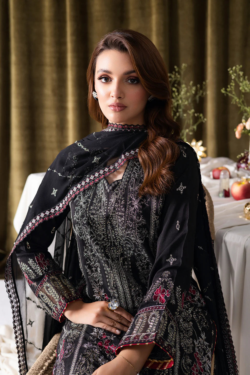 RAMSHA | Aangan Luxury Rawsilk Vol 01. | AA-105