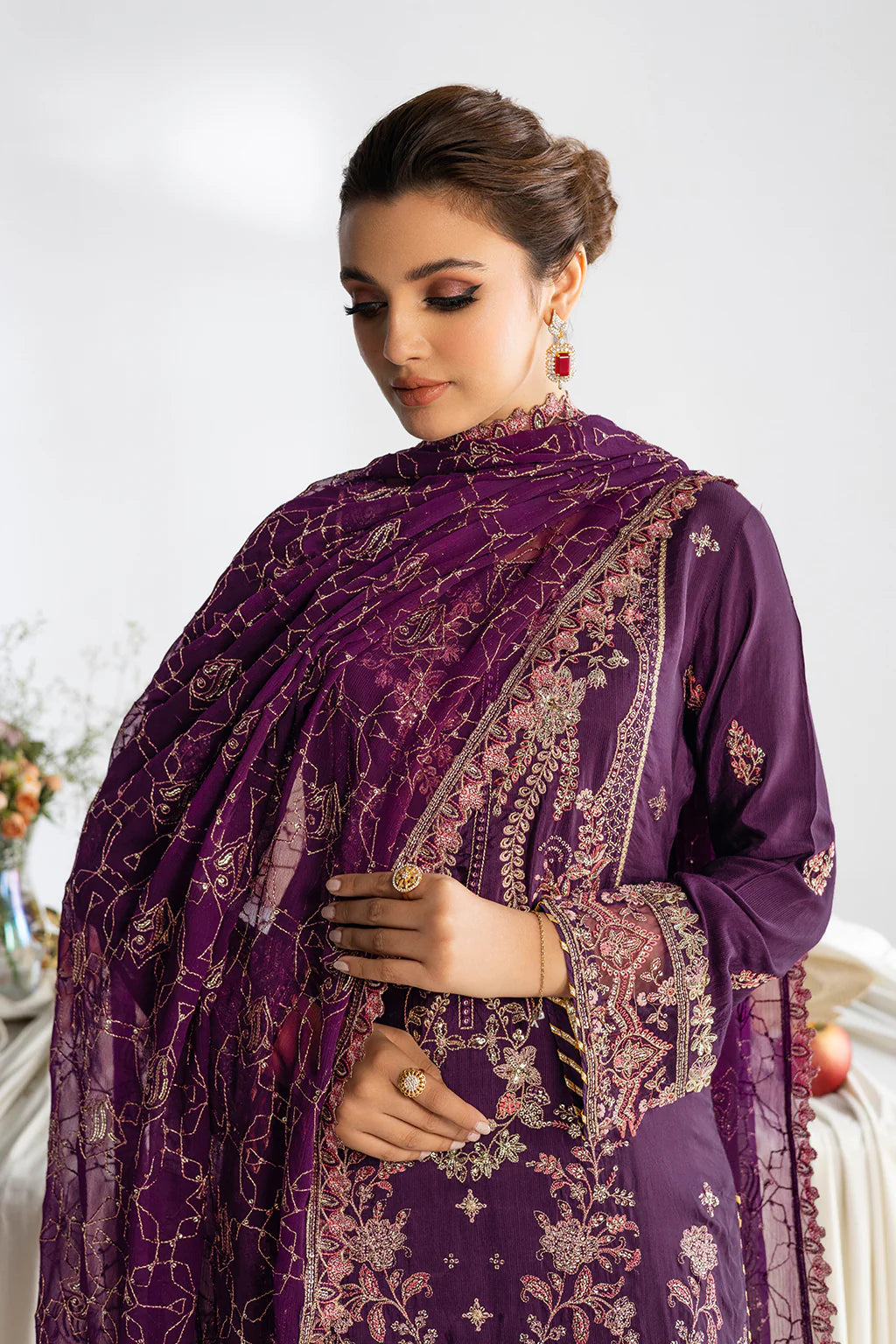 RAMSHA | Aangan Luxury Rawsilk Vol 01. | AA-108