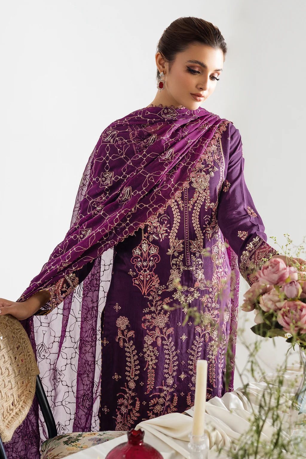RAMSHA | Aangan Luxury Rawsilk Vol 01. | AA-108