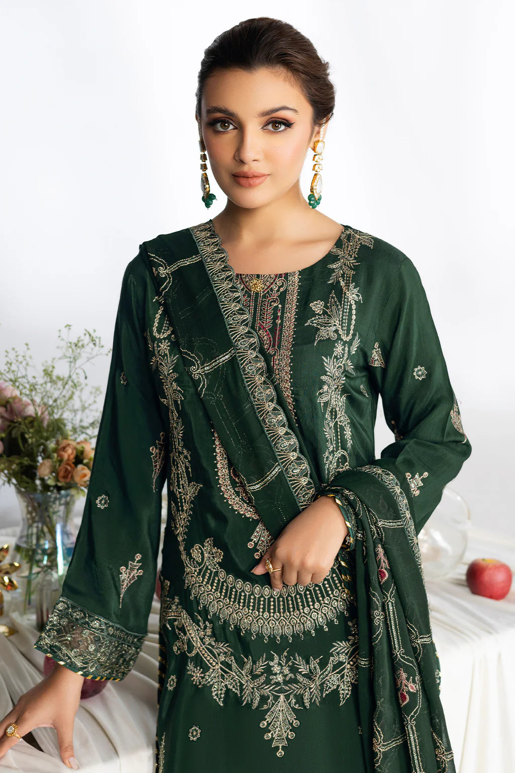RAMSHA | Aangan Luxury Rawsilk Vol 01. | AA-107