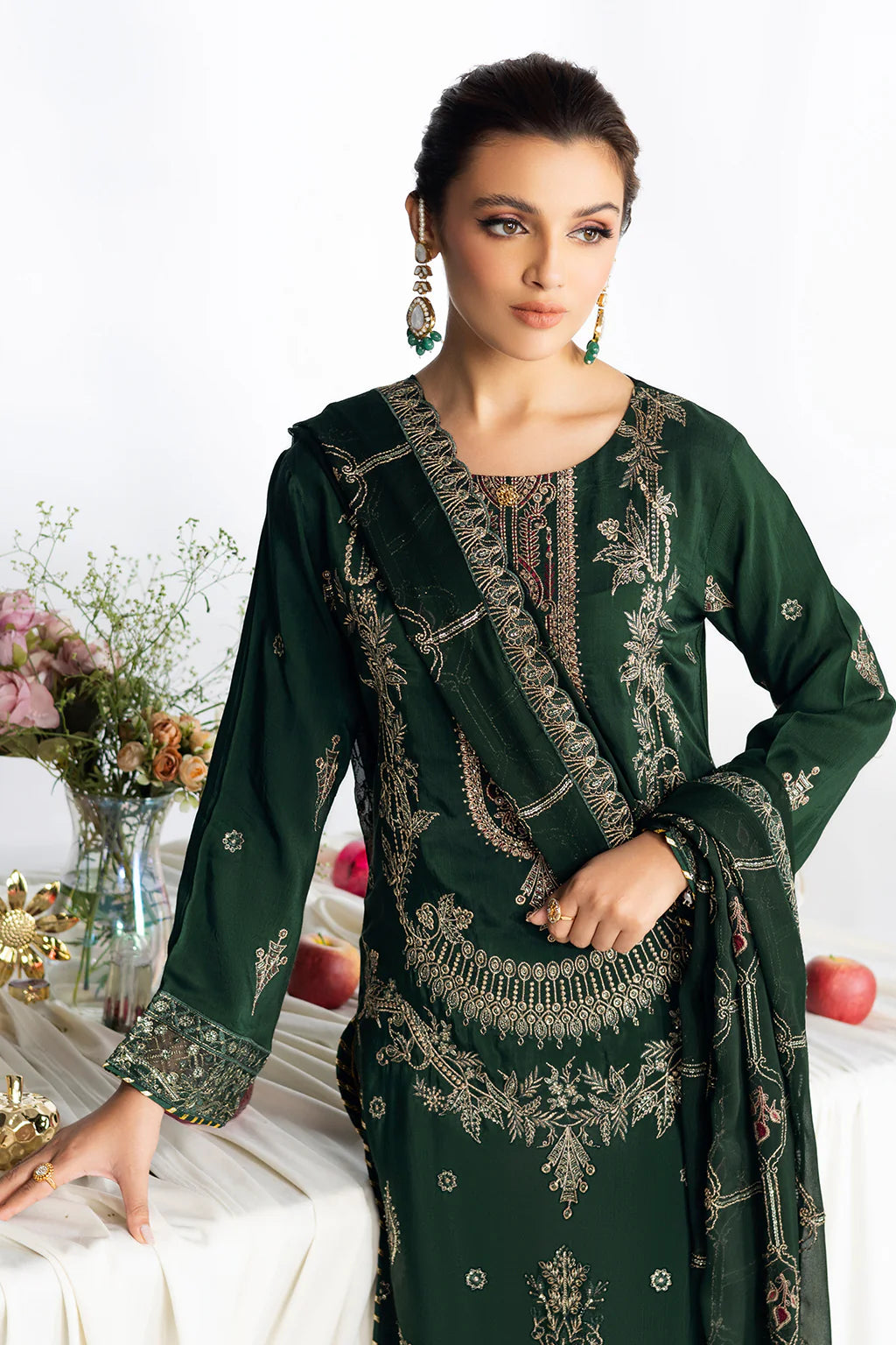 RAMSHA | Aangan Luxury Rawsilk Vol 01. | AA-107
