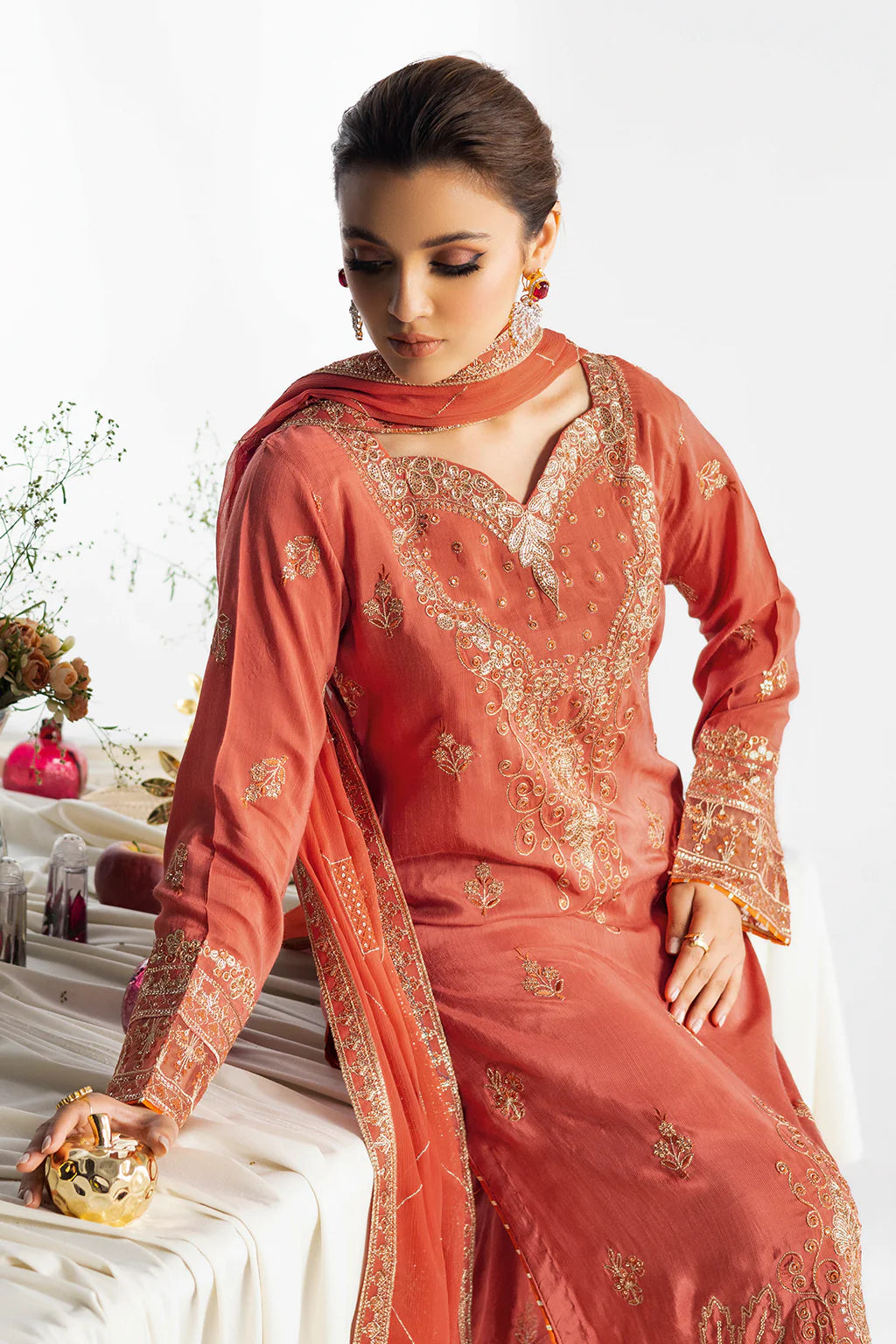 RAMSHA | Aangan Luxury Rawsilk Vol 01. | AA-106