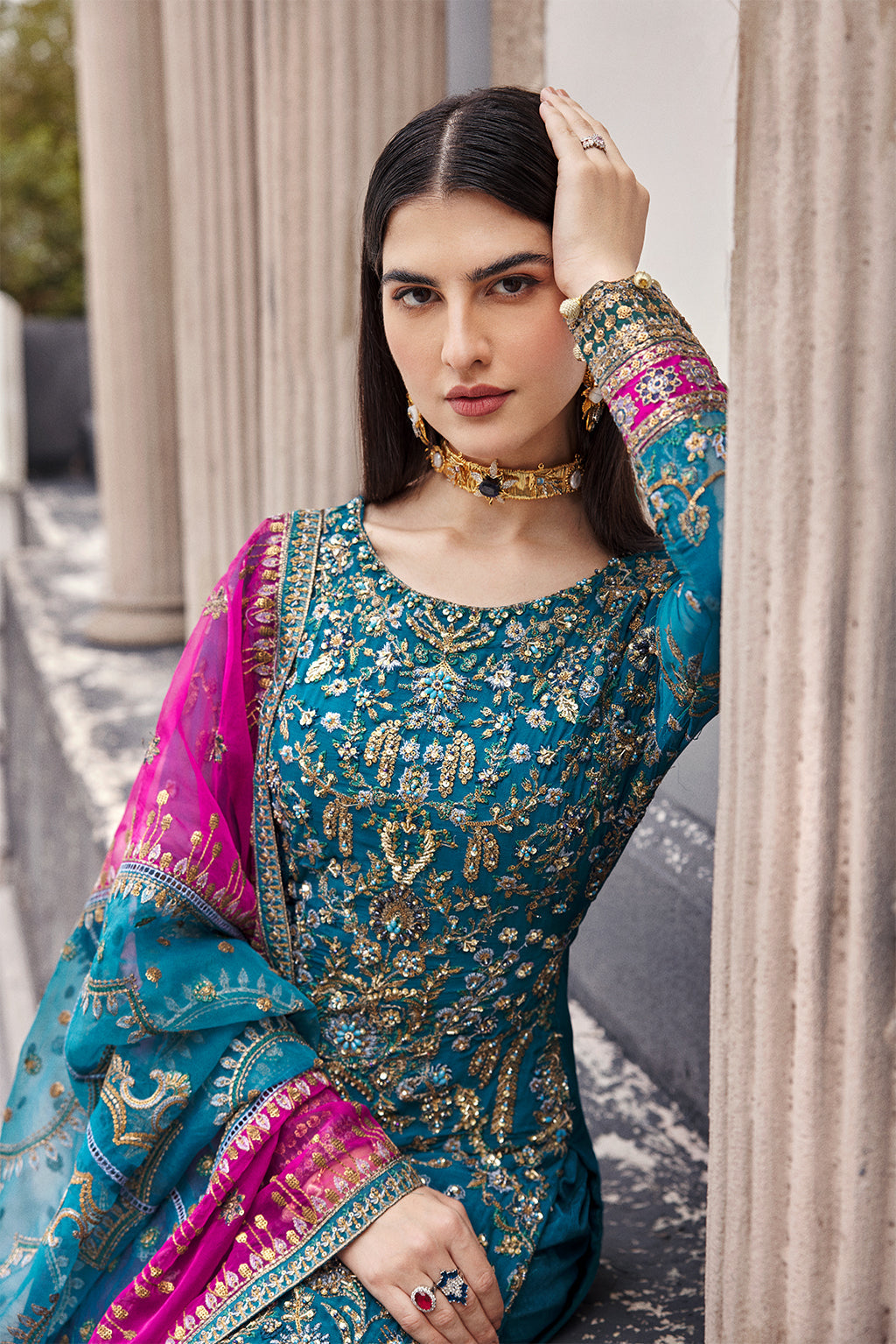 Emaan Adeel | Nawabzadi Wedding Dresses | NW-05 - House Of Anaya