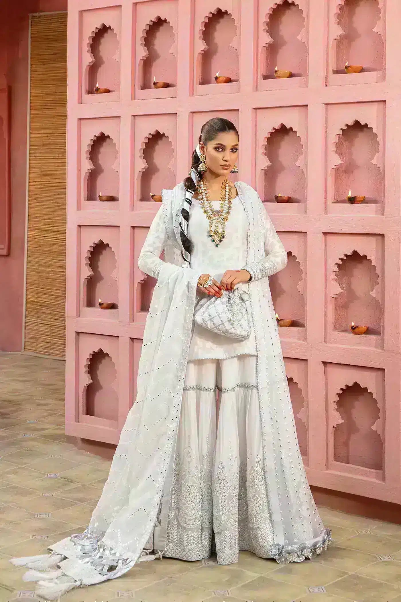 Nilofer Shahid | Nur e Subh Formals | Chandni - House Of Anaya