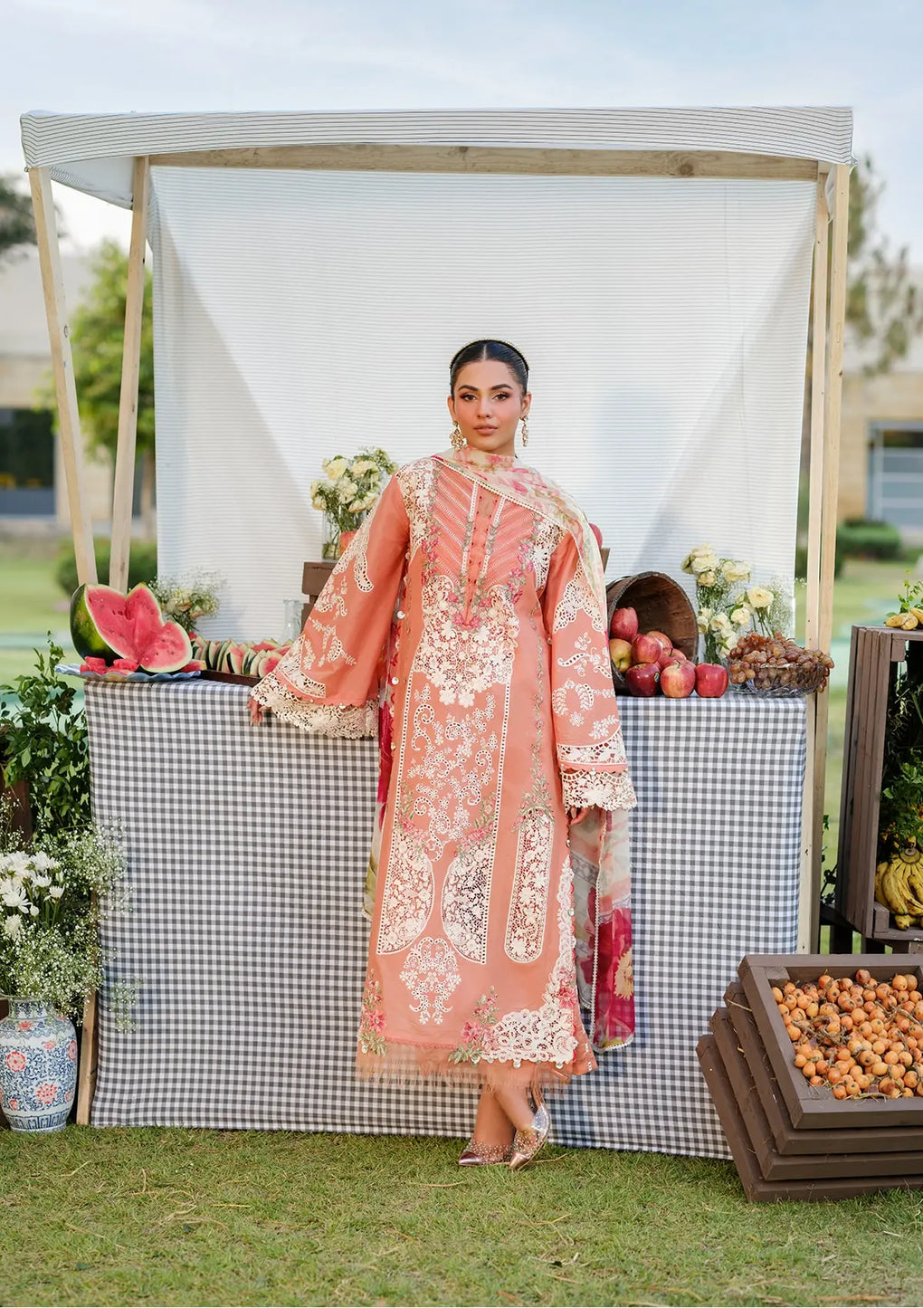 Elaf Premium | Luxury Lawn 25 | ELH-5A AUTUMN DREAM
